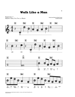 Walk Like A Man von Frankie Valli (Download) 