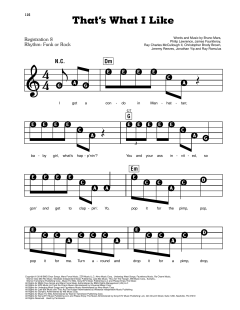 That's What I Like von Bruno Mars (Download) 