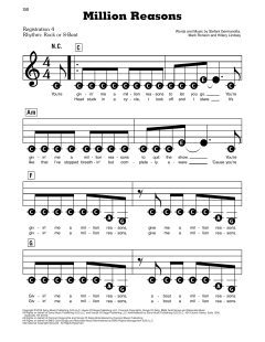 Million Reasons von Mark Ronson (Download) 