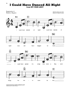 I Could Have Danced All Night von Alan Jay Lerner (Download) 