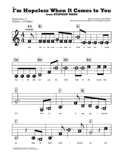 I'm Hopeless When It Comes To You von Don Black (Download) 