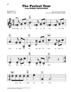 The Perfect Year von Don Black (Download) 