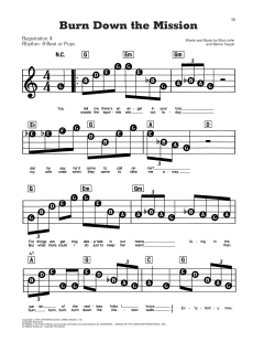 Burn Down The Mission von Elton John (Download) 