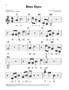 Blue Eyes von Elton John (Download) 