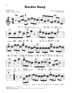 Border Song von Elton John (Download) 