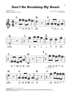 Don't Go Breaking My Heart von Elton John (Download) 