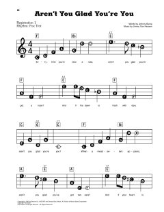 Aren't You Glad You're You von Johnny Burke (Download) 