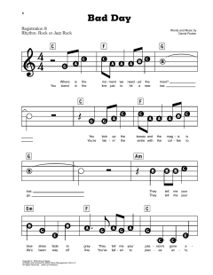 Bad Day von Daniel Powter (Download) 