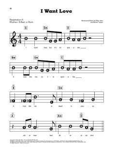 I Want Love von Elton John (Download) 