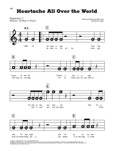 Heartache All Over The World von Elton John (Download) 