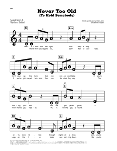 Never Too Old (To Hold Somebody) von Elton John (Download) 