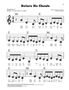 Before He Cheats von Carrie Underwood (Download) 