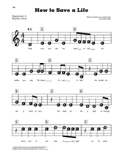 How To Save A Life von The Fray (Download) 