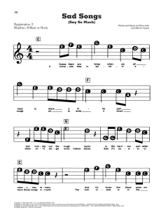 Sad Songs (Say So Much) von Elton John (Download) 