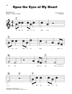 Open The Eyes Of My Heart von Paul Baloche (Download) 