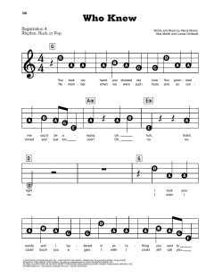 Who Knew von Pink (Download) 