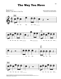 The Way You Move (feat. Sleepy Brown) von Outkast (Download) 