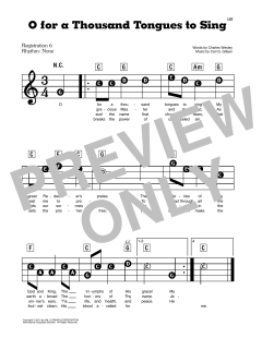 O For A Thousand Tongues To Sing von Charles Wesley (Download) 