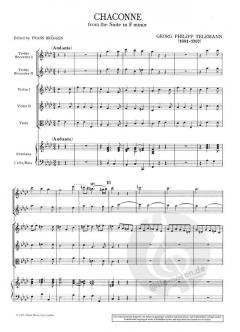 Chaconne von Georg Philipp Telemann 