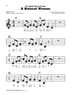 (You Make Me Feel Like) A Natural Woman von Carole King (Download) 