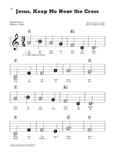 Jesus, Keep Me Near The Cross von Fanny J. Crosby (Download) 