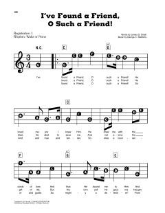 I've Found A Friend, O Such A Friend! von George C. Stebbins (Download) 