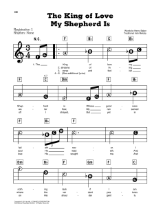The King Of Love My Shepherd Is von Henry Williams Baker (Download) 