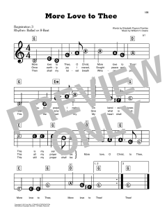 More Love To Thee (O Christ) von Elizabeth Payson Prentiss (Download) 