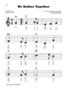 We Gather Together von Theodore Baker (Download) 