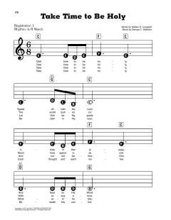 Take Time To Be Holy von George C. Stebbins (Download) 