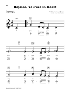 Rejoice, Ye Pure In Heart von Arthur Henry Messiter (Download) 