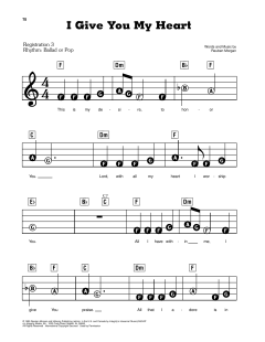 I Give You My Heart von Hillsong Worship (Download) 