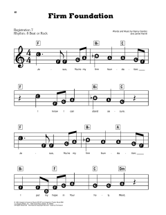 Firm Foundation von Nancy Gordon (Download) 