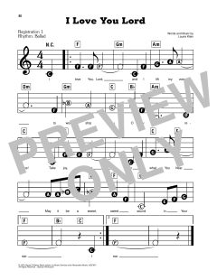 I Love You Lord (Download) 