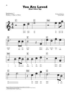 You Are Loved (Don't Give Up) von Josh Groban (Download) 