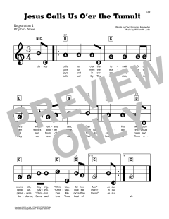 Jesus Calls Us O'er The Tumult von William H. Jude (Download) 