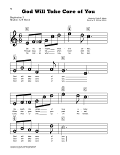 God Will Take Care Of You von Civilla D. Martin (Download) 