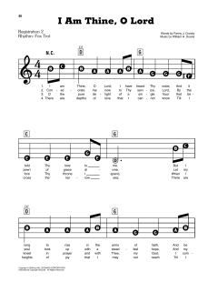 I Am Thine, O Lord von Fanny J. Crosby (Download) 