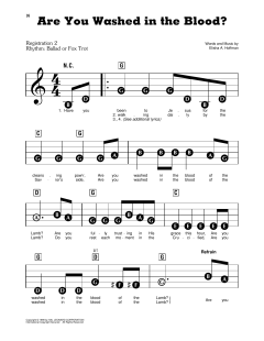 Are You Washed In The Blood? (Download) 