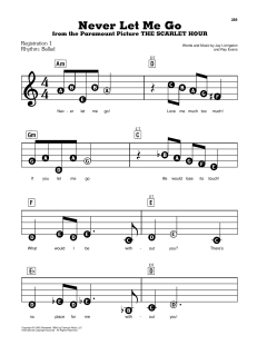 Never Let Me Go von Dinah Washington (Download) 