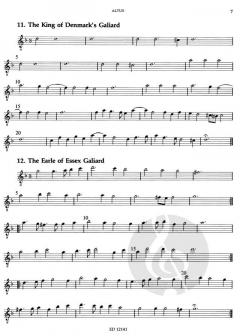 Sämtliche Musik für Instrumentalensemble von John Dowland im Alle Noten Shop kaufen (Einzelstimme Altus (Violinschlüssel))