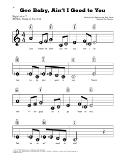 Gee Baby, Ain't I Good To You von Andy Razaf (Download) 