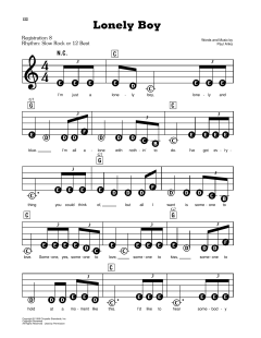 Lonely Boy von Paul Anka (Download) 