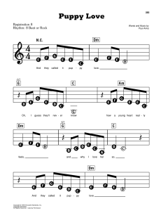 Puppy Love von Paul Anka (Download) 