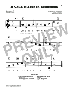 A Child Is Born In Bethlehem von Nicolai F.S. Grundtvig (Download) 