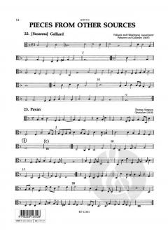 Sämtliche Musik für Instrumentalensemble von John Dowland im Alle Noten Shop kaufen (Einzelstimme Quintus (Altschlüssel))