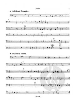 Sämtliche Musik für Instrumentalensemble von John Dowland im Alle Noten Shop kaufen (Einzelstimme Bassus)