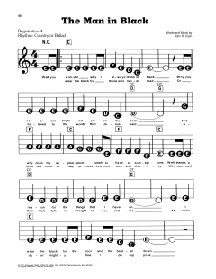 The Man In Black von Johnny Cash (Download) 