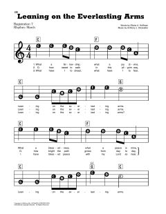 Leaning On The Everlasting Arms von Elisha A. Hoffman (Download) 