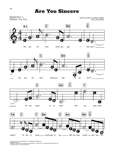 Are You Sincere von Andy Williams (Download) 